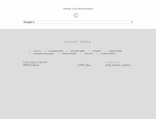 Tablet Screenshot of melissaecory.com